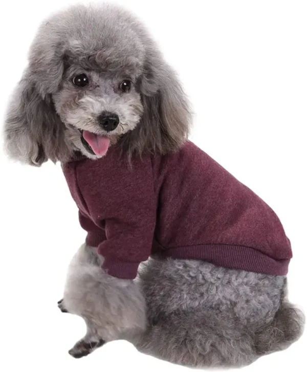 Designer Pet Dog Coat Sweater Soft Thickening Warm Puppy Winter Sweater in Small Medium Large Sizes for Pups Knitwear by Season