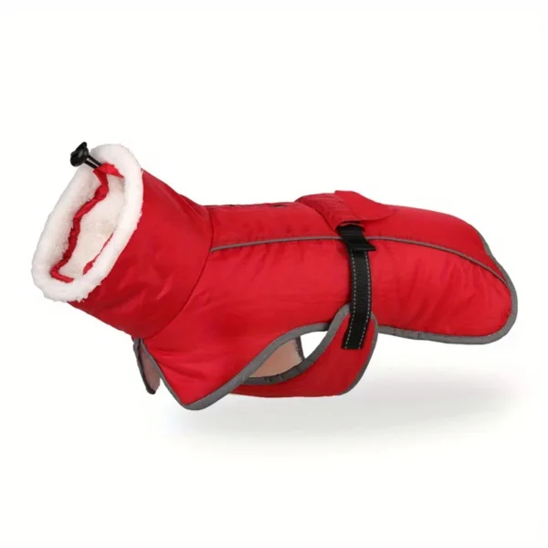 Waterproof Windproof Dog Fleece Vest With Leash Hole Apparel for for Small Medium Dogs Winter Cold Weather Clothing Dog Products