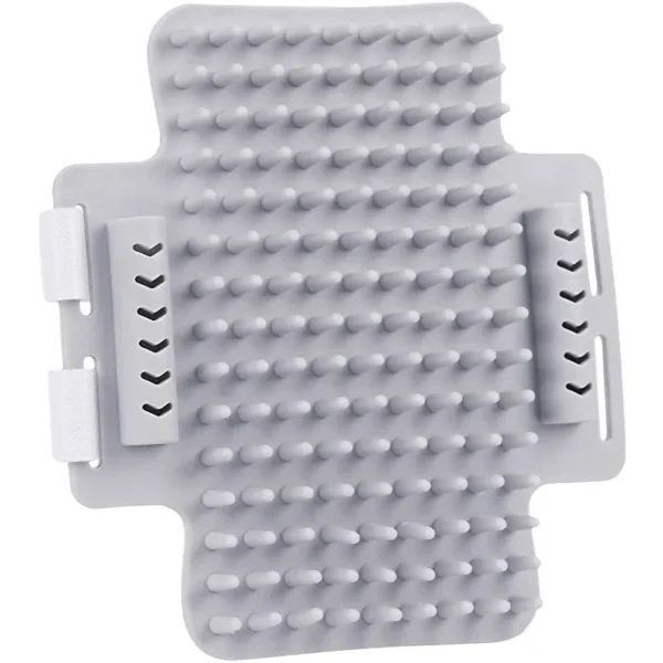 Cat Desk Corner Comb Kitten Scrubbing Cat Hair Remover Brush with Straps Pet Dog Cleaning Cats Scratcher Pet Grooming Brush