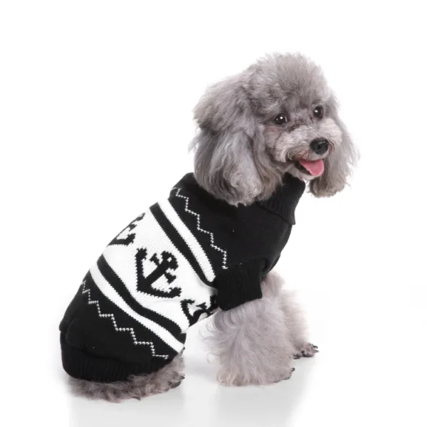 Dog Sweater Pet Christmas Sweater Knitted Design Dog Coat Winter Clothes for Pet Warm Pullover for Small Dogs