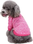 Designer Pet Dog Coat Sweater Soft Thickening Warm Puppy Winter Sweater in Small Medium Large Sizes for Pups Knitwear by Season