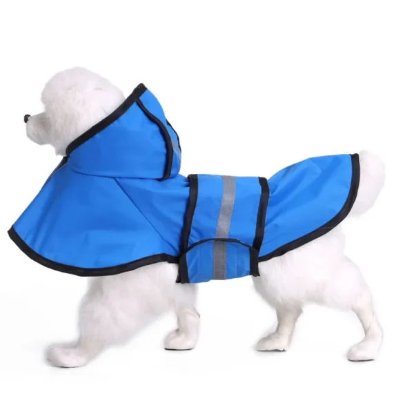 Hot Selling Dog Raincoat Pet Manufacturers Hooded Dog Clothes for Pet for Large Dog Alaska Golden Retriever Poncho Coats