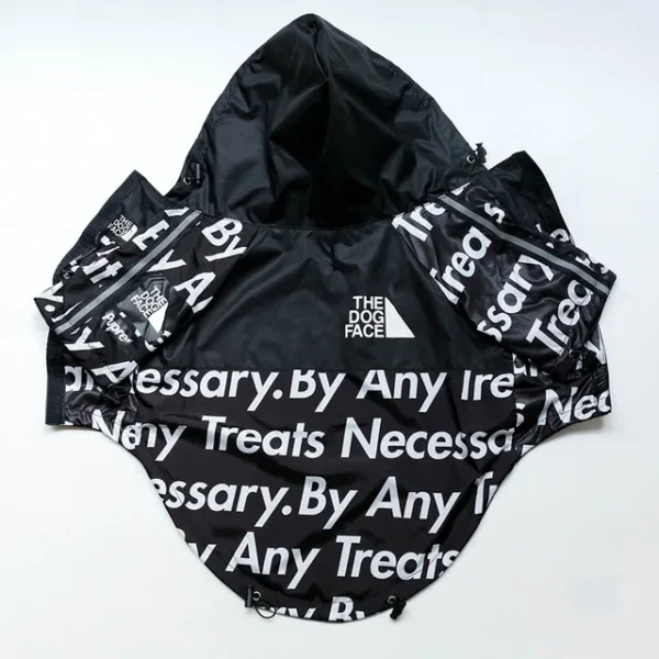Dog Raincoat Clothes for Pet Small Big Dogs Wind Coat Windbreaker Waterproof French Bulldog Hoodie for Dog Coat Jacket