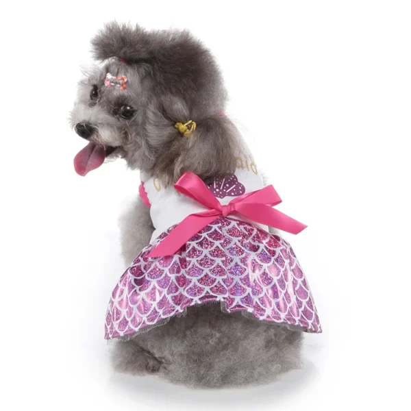 Dog Halloween Wizard Dress Pet Costume with Bat Skirt Winter Christmas Decoration Supplies for Apparel Use