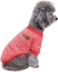 Designer Pet Dog Coat Sweater Soft Thickening Warm Puppy Winter Sweater in Small Medium Large Sizes for Pups Knitwear by Season