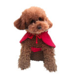 Christmas Tree Elk Cloak Dog Coats XL Winter Holiday Costumes for Pets Festive Apparel for Dogs
