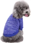 Designer Pet Dog Coat Sweater Soft Thickening Warm Puppy Winter Sweater in Small Medium Large Sizes for Pups Knitwear by Season