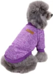 Designer Pet Dog Coat Sweater Soft Thickening Warm Puppy Winter Sweater in Small Medium Large Sizes for Pups Knitwear by Season