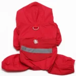 Dog Raincoat Clothes for Pet Dog Rain Coat Hood Reflective Dog Coat Puppy Costumes Waterproof Camouflage Jumpsuit Pet Supplies