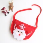 Dog Christmas Bandana Santa Hat Designer Dog Scarf Triangle Pet Bandana Clothes for Pet Costume for Small Medium Large Dog Pet