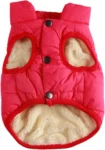 Dog Coat Pet Manufacturer Fleece Lined Warm Designer Dog Jacket Puppy Winter Soft Windproof OEM Custom Clothes for Pet Costumes
