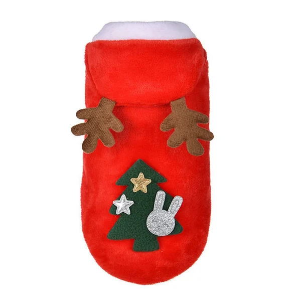 Christmas Dog Clothes for Pet Small Dogs Santa Pet Costumes for Pug Chihuahua Hoodies Cat Clothing Jacket Coat Dog Products