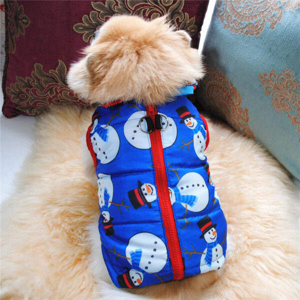 Warm Dog Jacket Clothes for Pet Small Dog Windproof Winter Christmas Pet Dog Coat Puppy Outfit Vest Yorkie Chihuahua Costumes