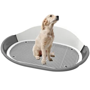 Portable Dog Doggie Cat Toilet Potty Puppy Litter Tray Dog Training Pee Bedpan Pet Cleaning Dogs Toilet Prevent Urine Splashing 2