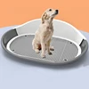 Portable Dog Doggie Cat Toilet Potty Puppy Litter Tray Dog Training Pee Bedpan Pet Cleaning Dogs Toilet Prevent Urine Splashing