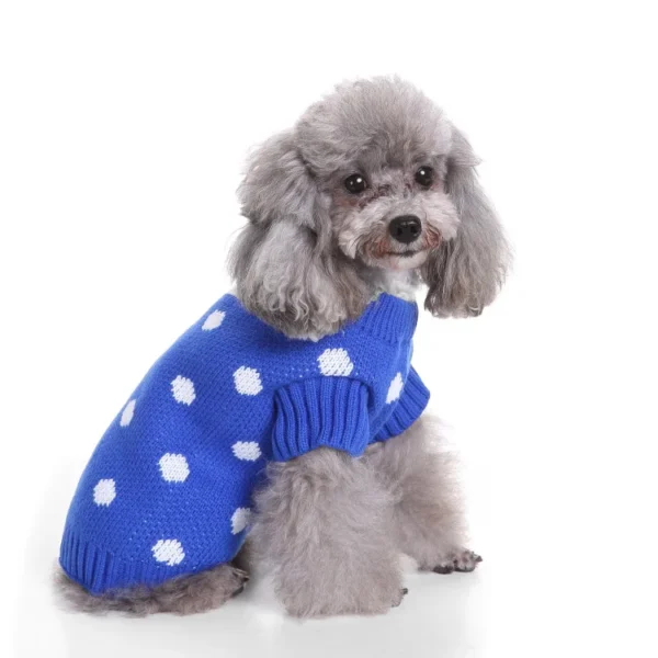 Dog Sweater Pet Christmas Sweater Knitted Design Dog Coat Winter Clothes for Pet Warm Pullover for Small Dogs