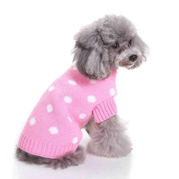 Dog Sweater Pet Christmas Sweater Knitted Design Dog Coat Winter Clothes for Pet Warm Pullover for Small Dogs