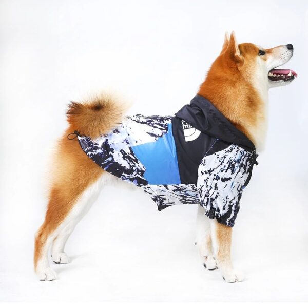Dog Raincoat Clothes for Pet Small Big Dogs Wind Coat Windbreaker Waterproof French Bulldog Hoodie for Dog Coat Jacket