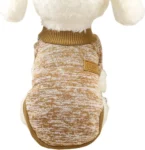 Designer Pet Dog Coat Sweater Soft Thickening Warm Puppy Winter Sweater in Small Medium Large Sizes for Pups Knitwear by Season