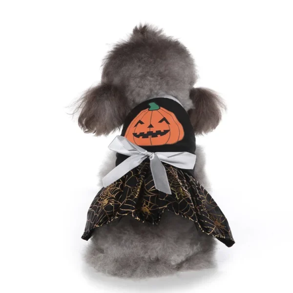 Dog Halloween Wizard Dress Pet Costume with Bat Skirt Winter Christmas Decoration Supplies for Apparel Use