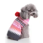 Dog Sweater Pet Christmas Sweater Knitted Design Dog Coat Winter Clothes for Pet Warm Pullover for Small Dogs