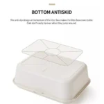 Cats Litter Box Pet Toilet Basin Semi-Closed Dog Clean Toilet Sandbox Cat Dog Tray Kitten Litter Scooper Anti Splash Litter Box