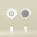 New Sunflower Pet Hair Removal Comb Anti-Flying Self-Cleaning Cat Hair Brush with Massage Feature for Dogs