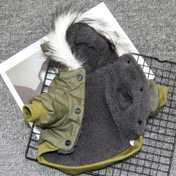 Winter Dog Clothes for Pet Puppy Pet Dog Coat Jacket for Small Medium Dogs Thicken Warm Chihuahua Yorkies Hoodie Pets Clothing