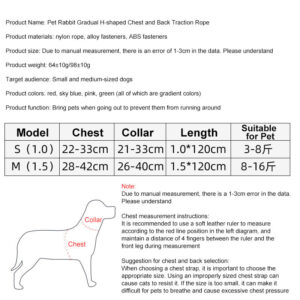 Adjustable Cat Leash No Pull Harness Kitten Harness Cat Harness and Leash for Walking Escape Proof Cat Products 2