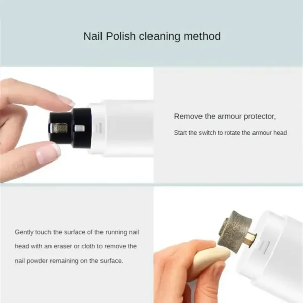 Electric Dog Nail Clippers for Dog Nail Plastic Rechargeable USB Charging LED Light Pet Cat Paws Nail Grooming Cat Products