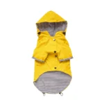 Fashion Raincoat for Dogs Waterproof Raincoat Jacket Dog Coat Windproof for Small Medium Large Dog Clothes for Pet