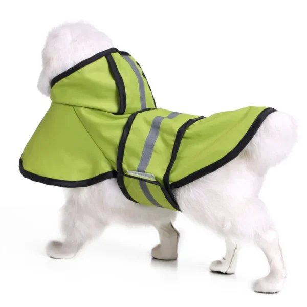 Dog Raincoat Pet Manufacturers Hooded Dog Clothes for Pet for Large Dog Alaska Golden Retriever Poncho Coats
