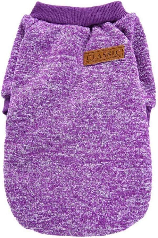 Designer Pet Dog Coat Sweater Soft Thickening Warm Puppy Winter Sweater in Small Medium Large Sizes for Pups Knitwear by Season