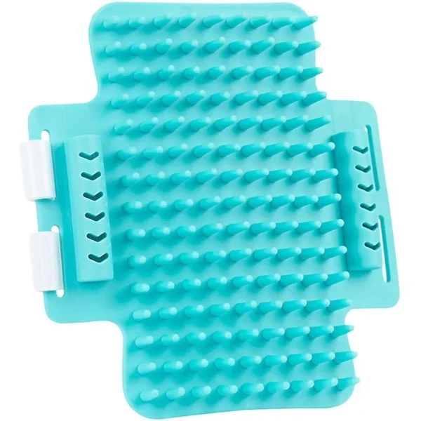 Cat Desk Corner Comb Kitten Scrubbing Cat Hair Remover Brush with Straps Pet Dog Cleaning Cats Scratcher Pet Grooming Brush