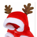 Christmas Dog Clothes for Pet Small Dogs Santa Pet Costumes for Pug Chihuahua Hoodies Cat Clothing Jacket Coat Dog Products