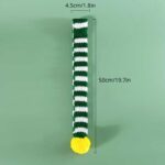 New Knitted Striped Pet Christmas Scarf for Cats Dogs Rabbits Wool Balls Thickened Warm Neck Bibs Dog Scarf