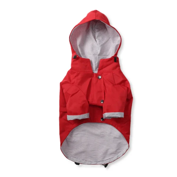 Fashion Raincoat for Dogs Waterproof Raincoat Jacket Dog Coat Windproof for Small Medium Large Dog Clothes for Pet
