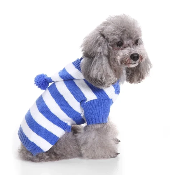 Dog Sweater Pet Christmas Sweater Knitted Design Dog Coat Winter Clothes for Pet Warm Pullover for Small Dogs