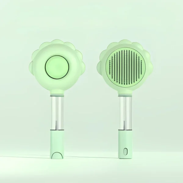 New Sunflower Pet Hair Removal Comb Anti-Flying Self-Cleaning Cat Hair Brush with Massage Feature for Dogs